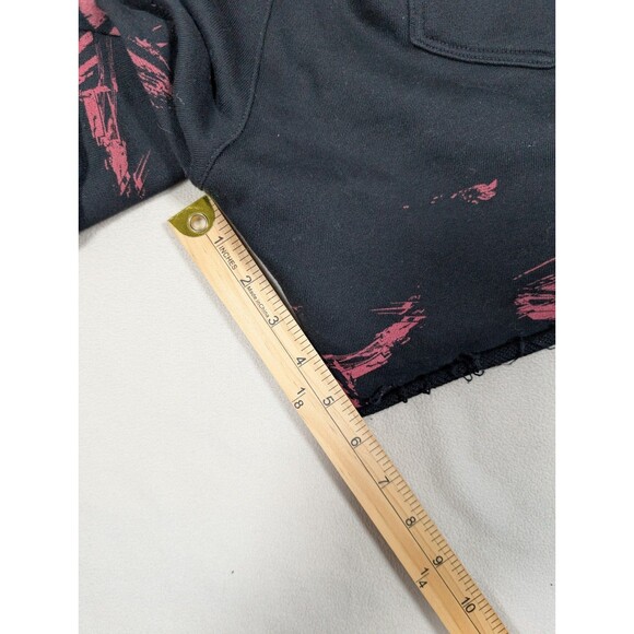 Men's Venum UFC Fight Week 2.0 Cotton Knit Sweat Shorts Size L Black Red - Picture 9 of 11